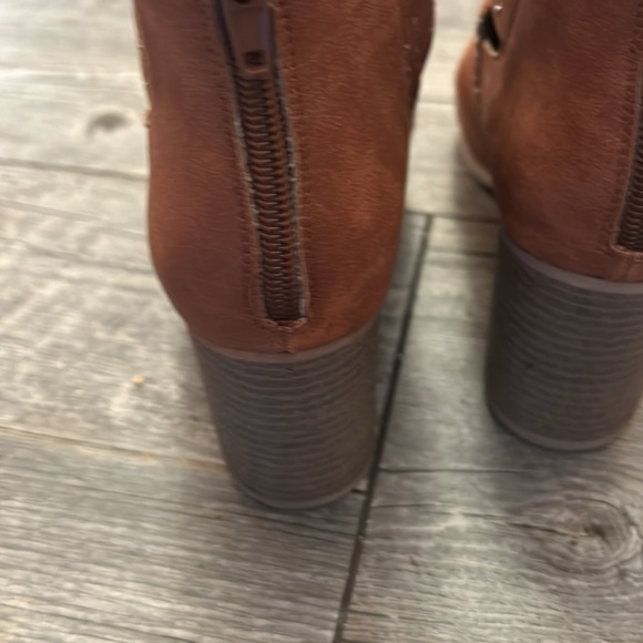 MOJO MOXY Dolce WITH RHINESTONES RUST COLOR WOMENS 6 - Picture 3 of 3